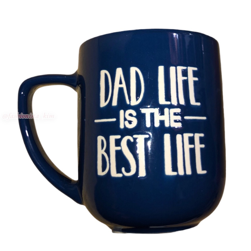 NEW dad life is the best life coffee mug